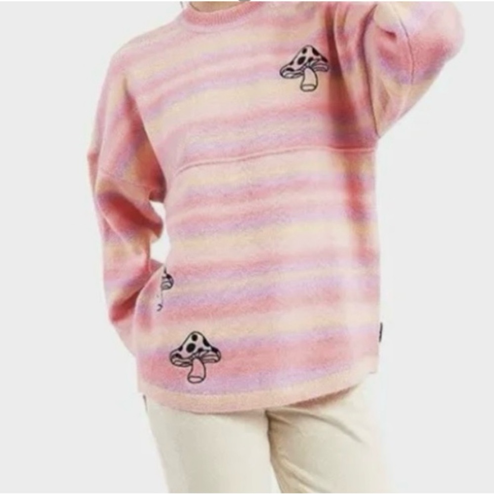 Spirit Jersey Mushroom Knit Sweater - New with Tags!